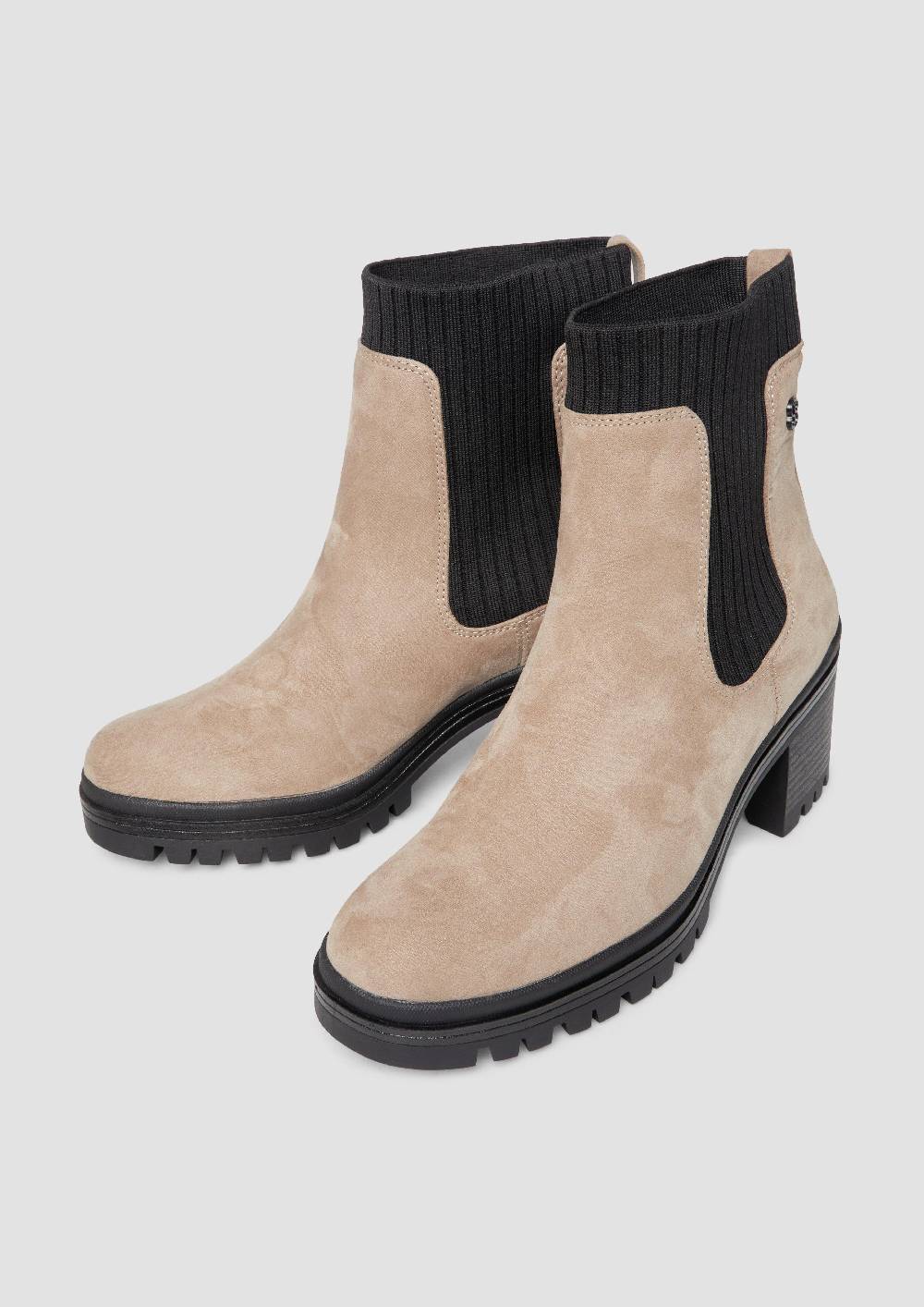 s.Oliver Stiefeletten mit Blockabsatz Bis zu 50% Rabatt