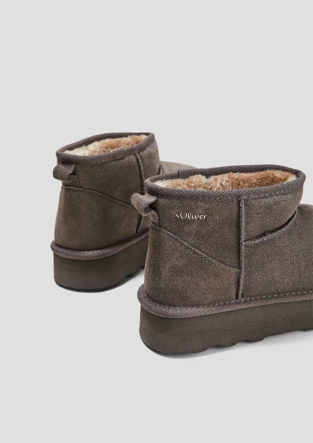 s.Oliver Stiefel mit Teddyplüsch-Futter Vierteljährliche Förderung
