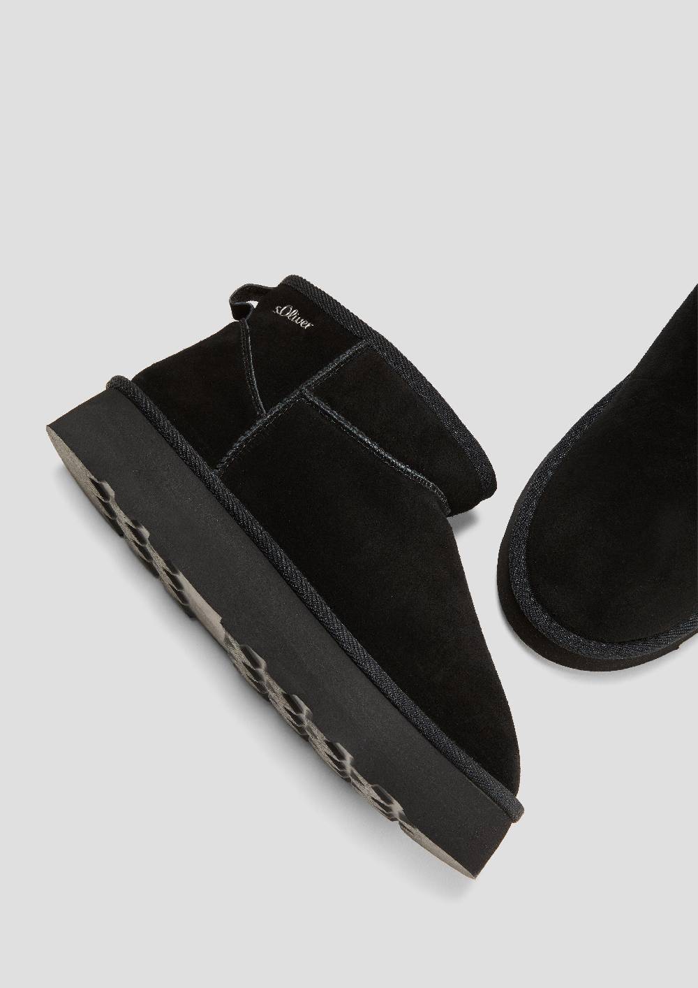 s.Oliver Stiefel mit Teddyplüsch-Futter Bis zu 55% Rabatt