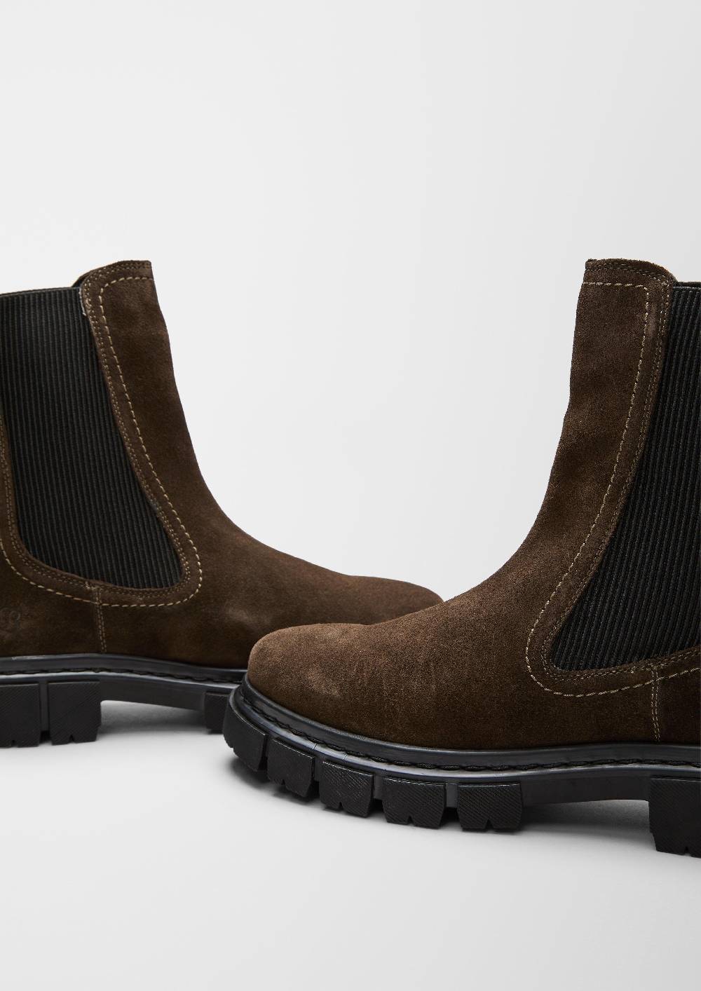 s.Oliver Stiefel aus Veloursleder Riesige Rabatte