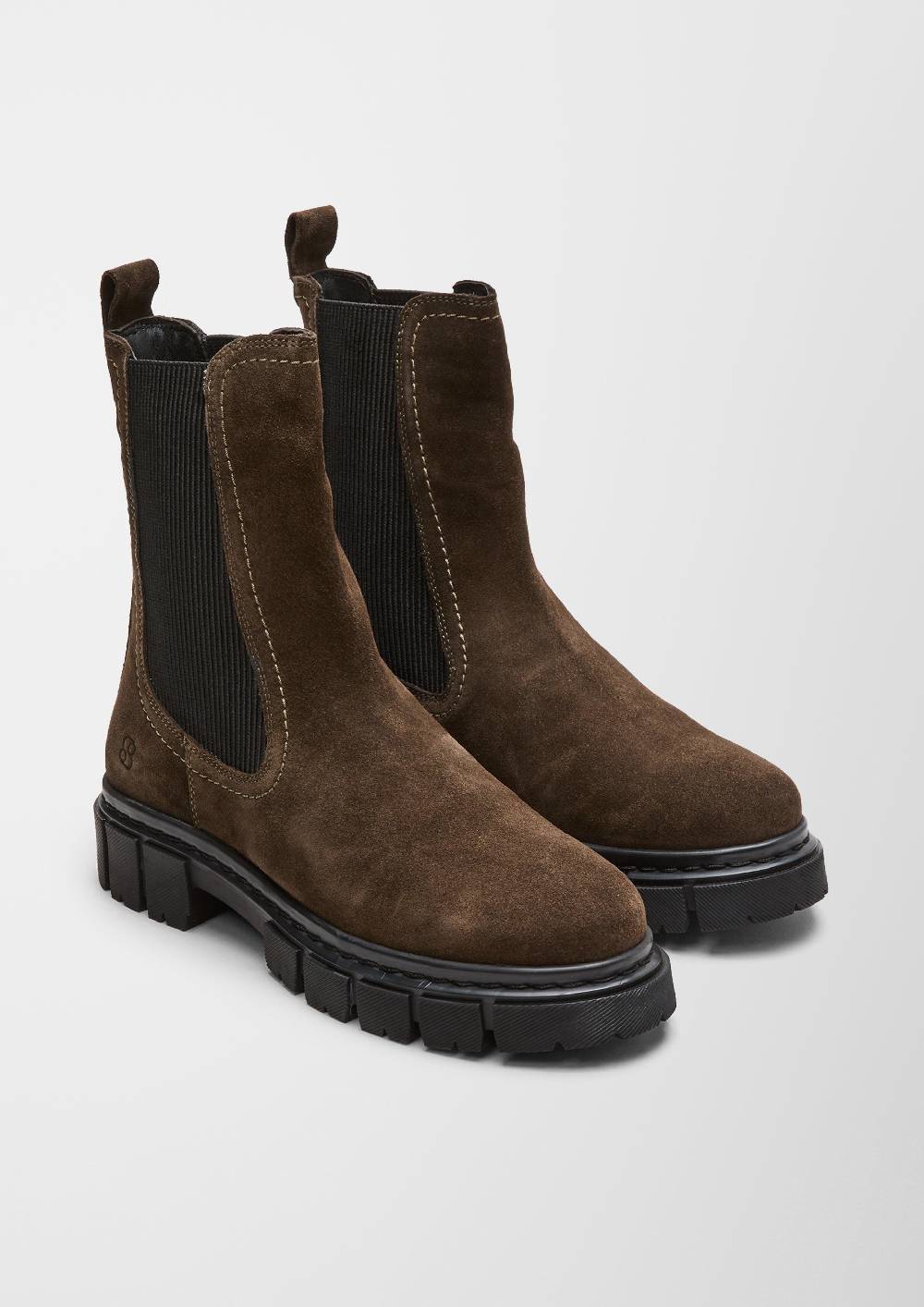 s.Oliver Stiefel aus Veloursleder Riesige Rabatte