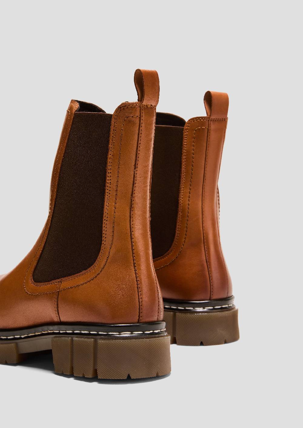 s.Oliver Chelsea Boots aus Leder Clearance-Verkauf