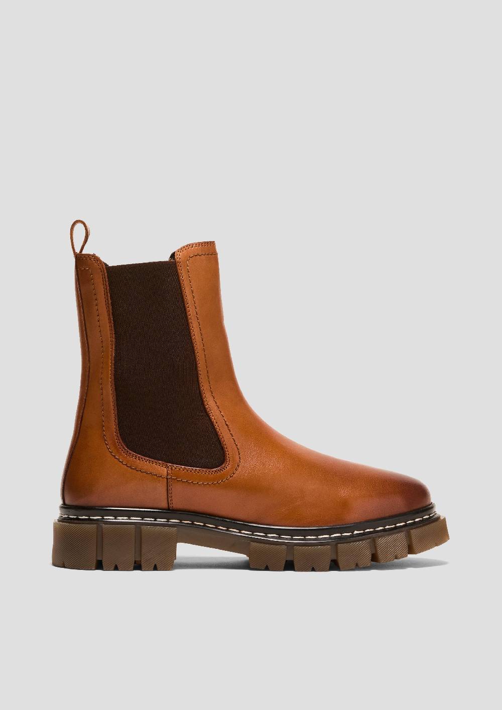 s.Oliver Chelsea Boots aus Leder Clearance-Verkauf