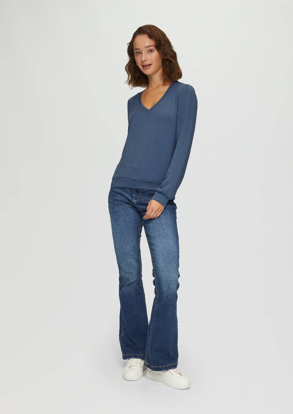 s.Oliver Sweatshirt aus weicher Viskose-Ware Fabrikladen