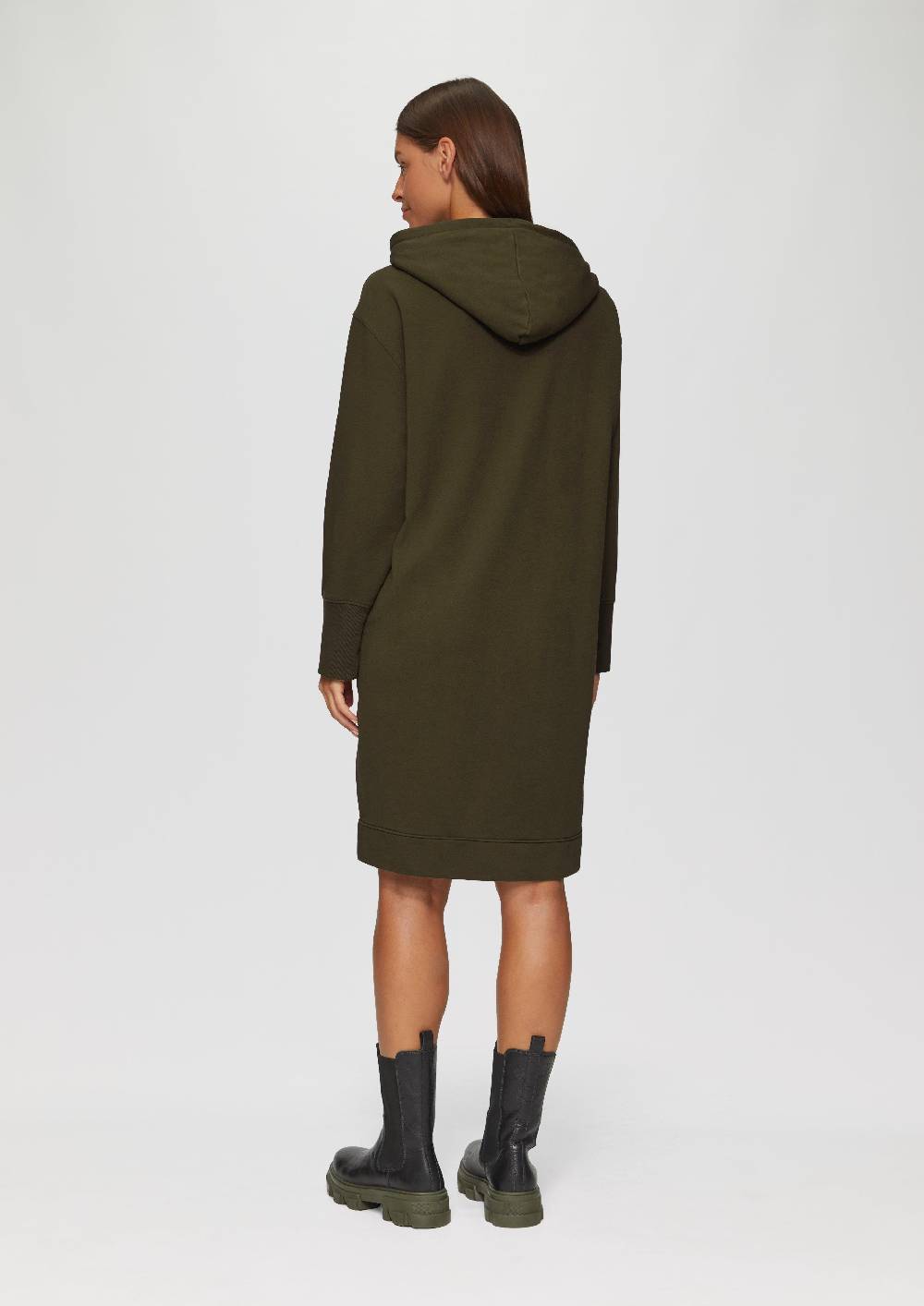 s.Oliver Sweatkleid mit Eingrifftaschen und vorgesetzter Seitennaht Rabatte dieses Monats