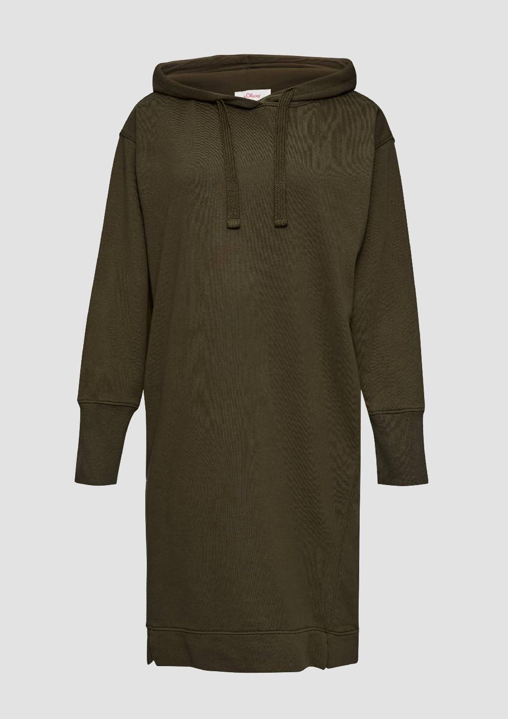 s.Oliver Sweatkleid mit Eingrifftaschen und vorgesetzter Seitennaht Rabatte dieses Monats