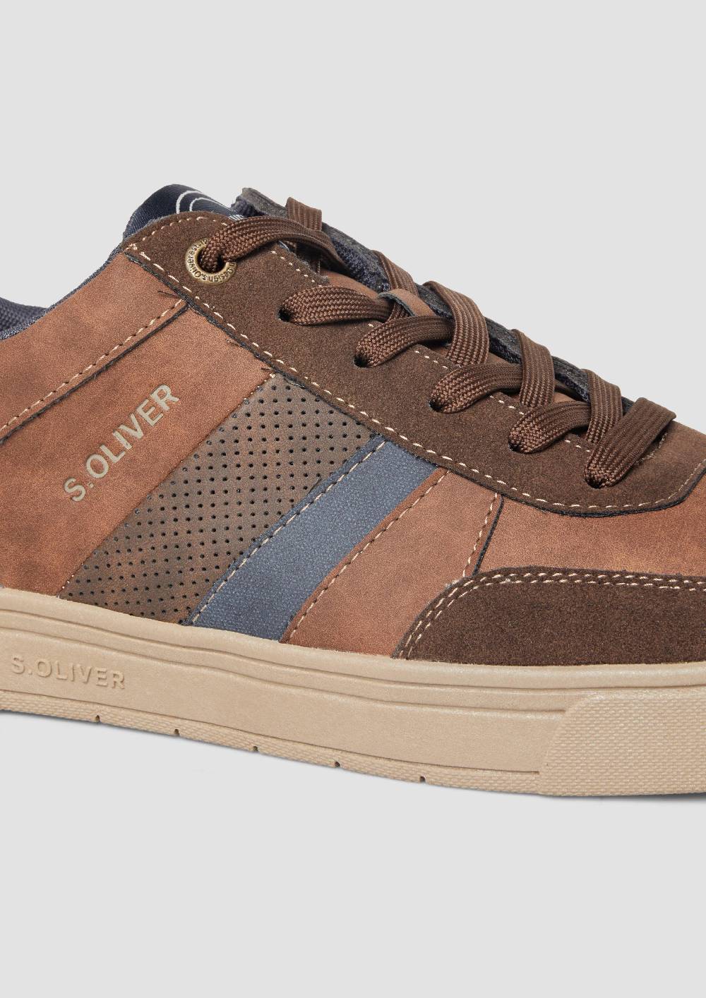 s.Oliver Sneaker in Leder-Optik Schlussverkauf