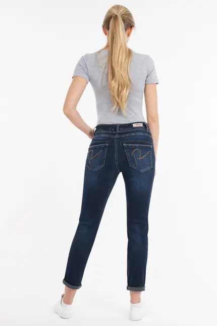 Recover Pants Powerstretchjeans Luna in DARK BLUE Artikelnummer REC-13346-01-U4075-499 Zeitlich begrenztes Angebot