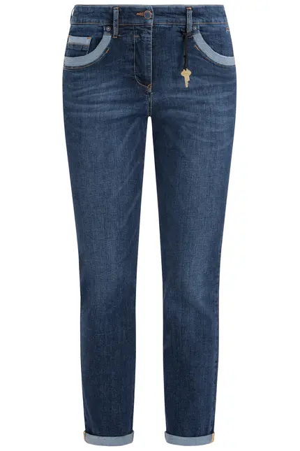 Recover Pants Powerstretchjeans Luna in DENIM BLUE Artikelnummer REC-13346-01-U4075-145 Exklusive Angebote