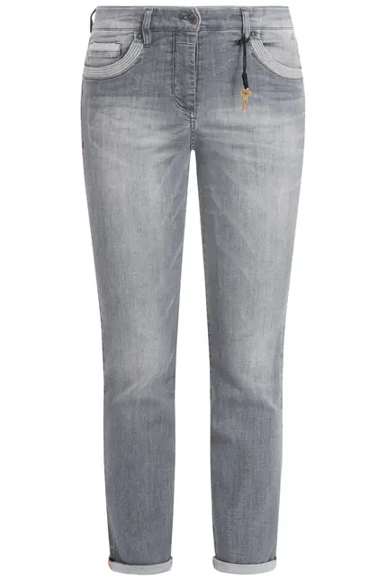 Recover Pants Powerstretchjeans Luna in GREY Artikelnummer REC-13346-01-U4075-975 Blitzangebot