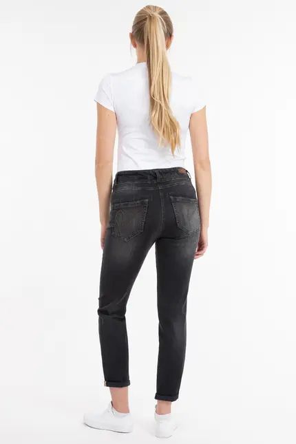 Recover Pants Powerstretchjeans Luna in BLACK Artikelnummer REC-13346-01-U4075-999 Große Rabatte