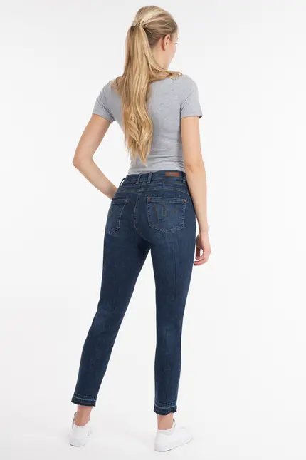 Recover Pants Powerstretch-Jeans Wiebke in DENIM BLUE Artikelnummer REC-13343-01-U4079-145 Neuheiten