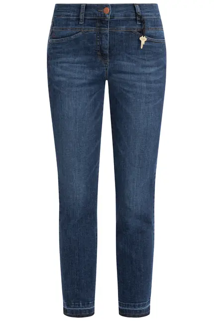 Recover Pants Powerstretch-Jeans Wiebke in DENIM BLUE Artikelnummer REC-13343-01-U4079-145 Neuheiten