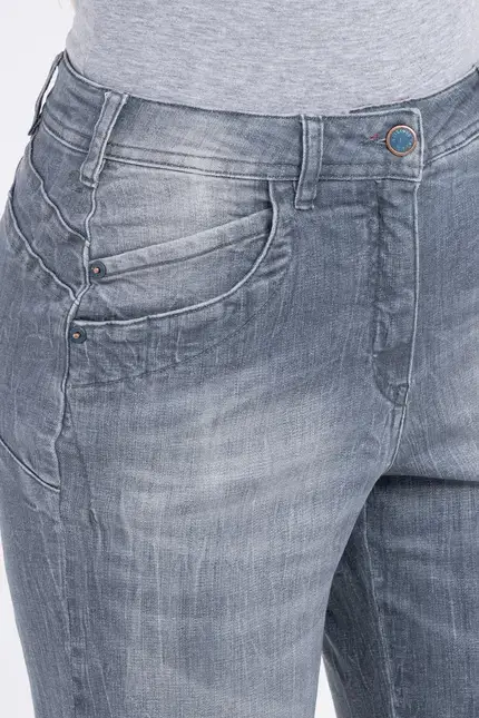 Recover Pants Powerstretch-Jeans Cindy in GREY Artikelnummer REC-13333-02-U3880-975 Saisonale Angebote