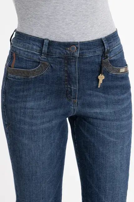 Recover Pants Powerstretch-Jeans Ronja in DENIM BLUE Artikelnummer REC-13330-U4080-145 Tägliche Deals