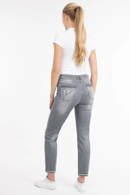 Recover Pants Powerstretch-Jeans Ronja in GREY Artikelnummer REC-13330-U4080-975 Sonderangebote