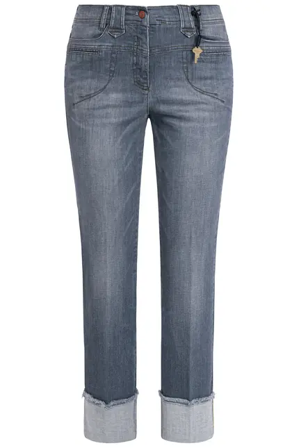 Recover Pants Powerstretch-Jeans Carlotta in GREY Artikelnummer REC-12759-U3810-975 Tiefpreis