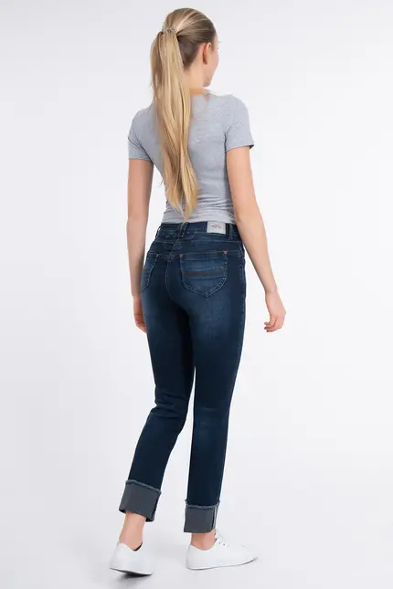 Recover Pants Powerstretch-Jeans Carlotta in DARK BLUE Artikelnummer REC-12759-U3810-499 Super Sparpreis