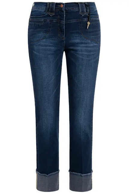 Recover Pants Powerstretch-Jeans Carlotta in DARK BLUE Artikelnummer REC-12759-U3810-499 Super Sparpreis