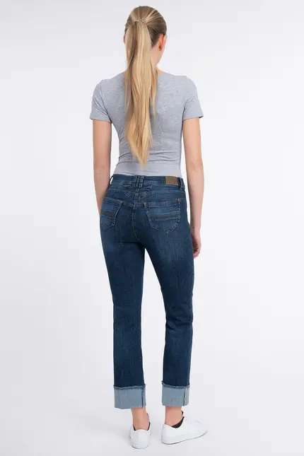 Recover Pants Powerstretch-Jeans Carlotta in DENIM BLUE Artikelnummer REC-12759-U3810-145 Wochenangebot