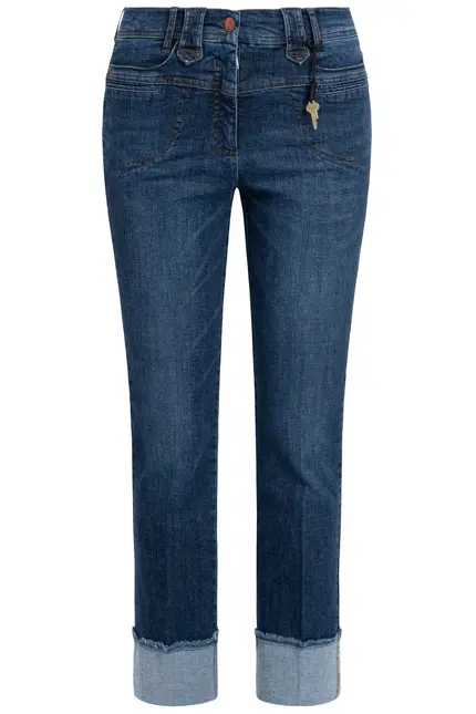 Recover Pants Powerstretch-Jeans Carlotta in DENIM BLUE Artikelnummer REC-12759-U3810-145 Wochenangebot