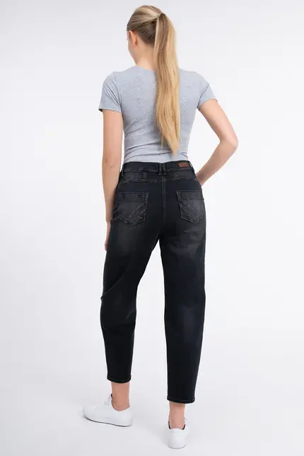 Recover Pants Powerstretchjeans Kiara in BLACK Artikelnummer REC-12737-04-U3903-999 Begrenzte Freigabe