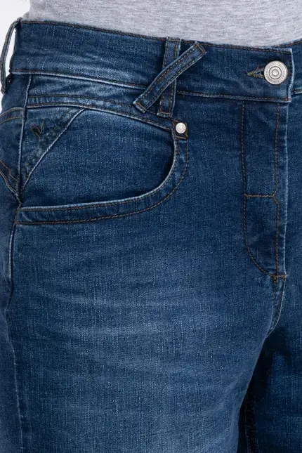 Recover Pants Powerstretchjeans Kiara in Medium blue Artikelnummer REC-12737-04-U3903-450 Letzte 3 Tage