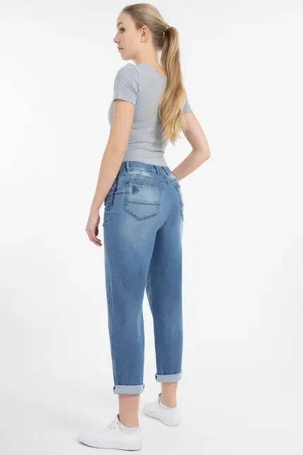 Recover Pants Powerstretch-Jeans DUNJA in DENIM BLUE Artikelnummer REC-12728-03-U3880-145 JETZT KAUFEN