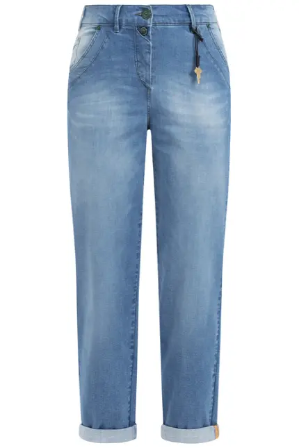 Recover Pants Powerstretch-Jeans DUNJA in DENIM BLUE Artikelnummer REC-12728-03-U3880-145 JETZT KAUFEN