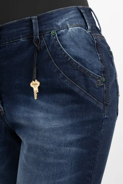 Recover Pants Powerstretch-Jeans DUNJA in DARK BLUE Artikelnummer REC-12728-03-U3880-499 Letzte 2 Tage