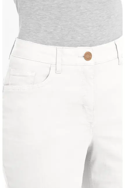 Recover Pants Flared-Jeans Tanja in WEIß Artikelnummer REC-13406-01-4238-110 Sonderangebot der Fabrik