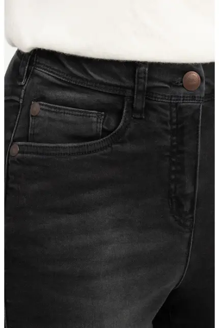Recover Pants Komfort-Fit-Jeans Jil in BLACK/ BLACK Artikelnummer REC-13417-4325-990 50% Rabatt mit kostenlosem Versand
