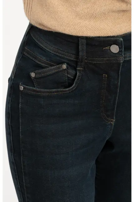 Recover Pants Slim-Fit-Jeans Darlin in DENIM BLAU/ KHAKI Artikelnummer REC-13362-4292-599 Fabrikladen