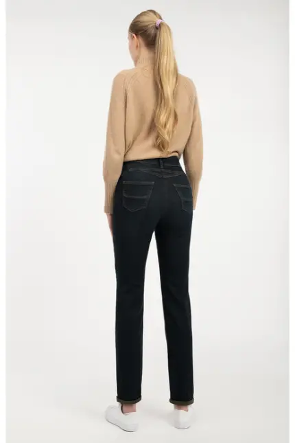 Recover Pants Slim-Fit-Jeans Darlin in DENIM BLAU/ KHAKI Artikelnummer REC-13362-4292-599 Fabrikladen