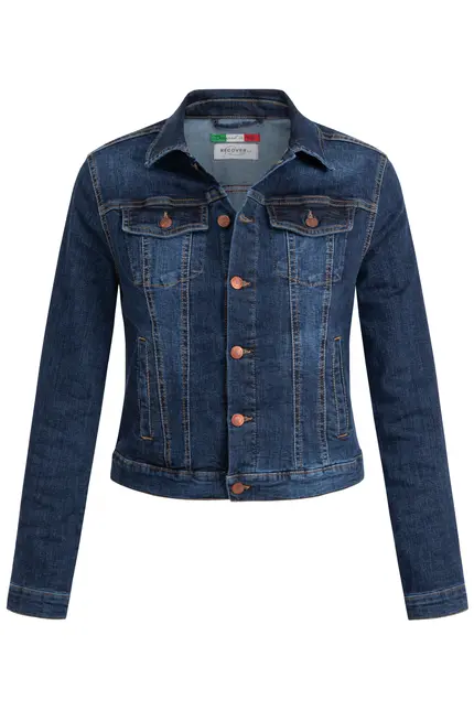 Recover Pants Jeansjacke Chic in DENIM BLUE Artikelnummer REC-30100-01-U3883-145 zollfrei
