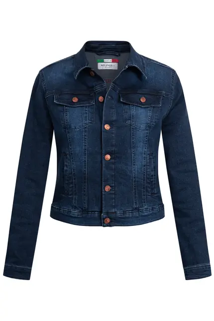 Recover Pants Jeansjacke Chic in DARK BLUE Artikelnummer REC-30100-01-U3883-499 Rabatte dieses Monats