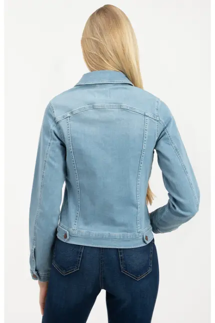 Recover Pants Jeansjacke Chic in Used-Optik in BLEACHED Artikelnummer REC-30100-01-4325-100 Online