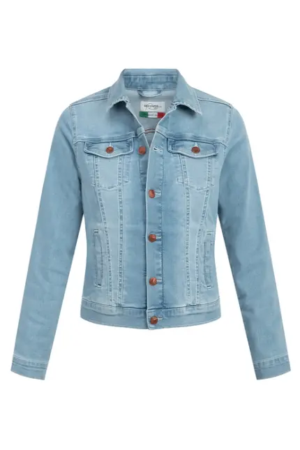 Recover Pants Jeansjacke Chic in Used-Optik in BLEACHED Artikelnummer REC-30100-01-4325-100 Online