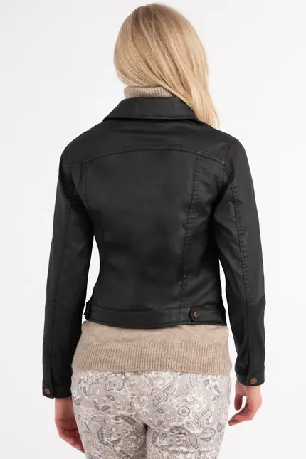 Recover Pants Jacke in Lederoptik in SCHWARZ Artikelnummer REC-30100-4032-990 Outlet