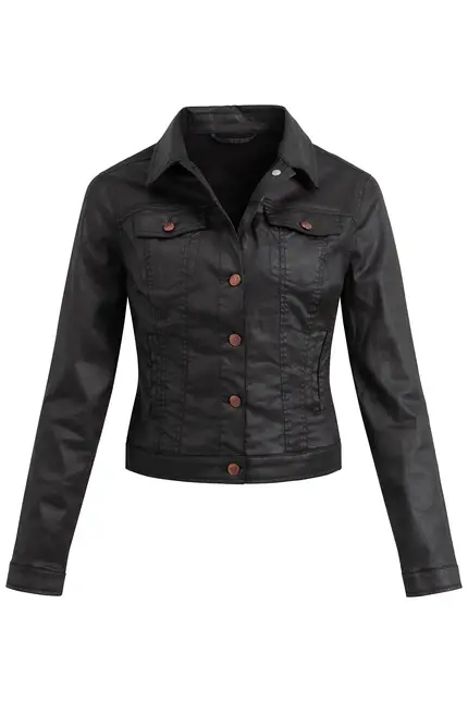 Recover Pants Jacke in Lederoptik in SCHWARZ Artikelnummer REC-30100-4032-990 Outlet