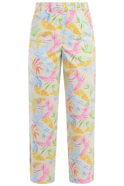 Recover Pants Relaxed Fit-Hose GWEN in DRUCK BUNT Artikelnummer REC-13382-4086-6 im Angebot