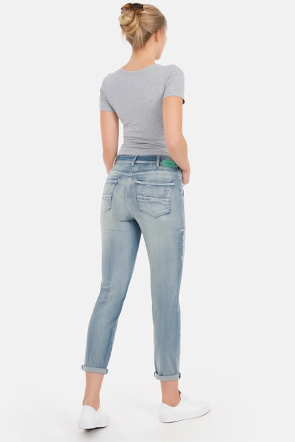 Recover Pants Jessi, Slim-Fit-Jeans in POWER BLEACHED Artikelnummer REC-12903-03-3881-100 Meist gekauft