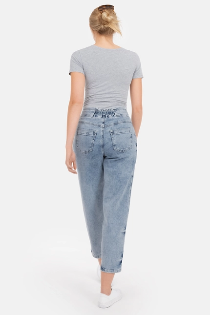 Recover Pants Bea, Relaxed-Fit Jeans in BLEACHED Artikelnummer REC-13356-4279-124 Fabrik Onlineshop