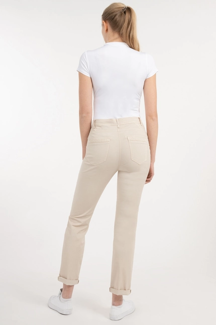 Recover Pants Straight Fit-Hose COLETTE in CREME Artikelnummer REC-13324-04-4083-208 Sonderangebot