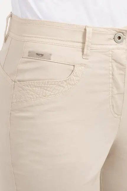 Recover Pants Straight Fit-Hose COLETTE in CREME Artikelnummer REC-13324-04-4083-208 Sonderangebot