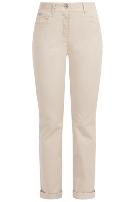 Recover Pants Straight Fit-Hose COLETTE in CREME Artikelnummer REC-13324-04-4083-208 Sonderangebot