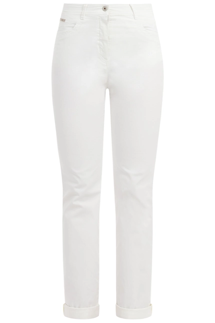 Recover Pants Straight Fit-Hose COLETTE in WEISS Artikelnummer REC-13324-04-4083-110 Rabatt