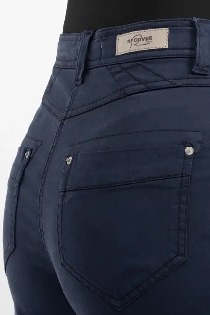 Recover Pants Relaxed Fit-Hose CARA in MARINE Artikelnummer REC-12626-03-4035-490 Großer Ausverkauf