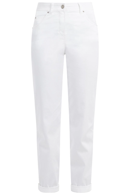 Recover Pants Relaxed Fit-Hose CARA in WEIß Artikelnummer REC-12626-03-4035-110 Flash Sale