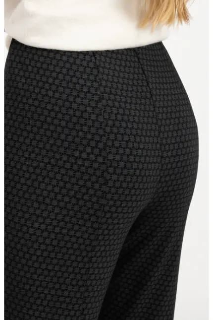 Recover Pants Schlupfhose Jasmin aus Jersey in SCHWARZ/ GRAU Artikelnummer REC-13409-01-4315-990 Neueste Mode